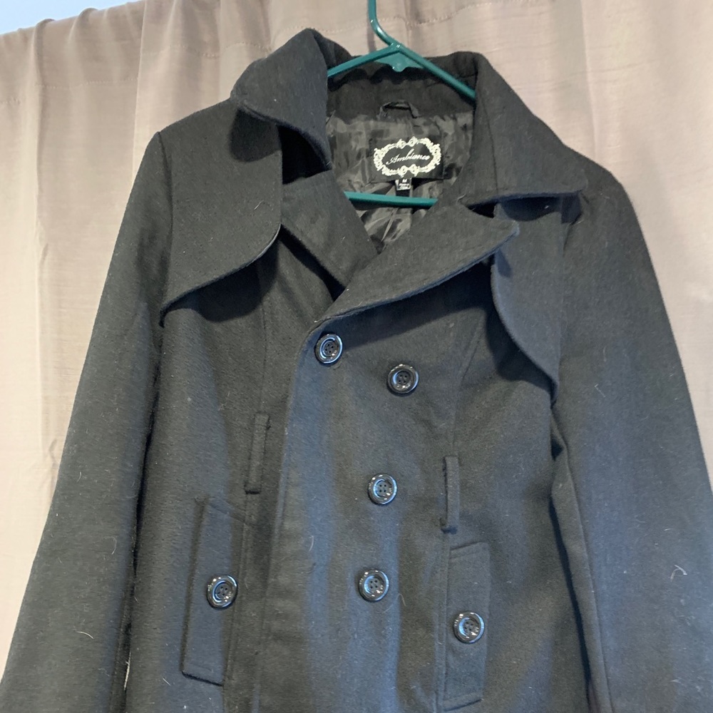Black Pea Coat